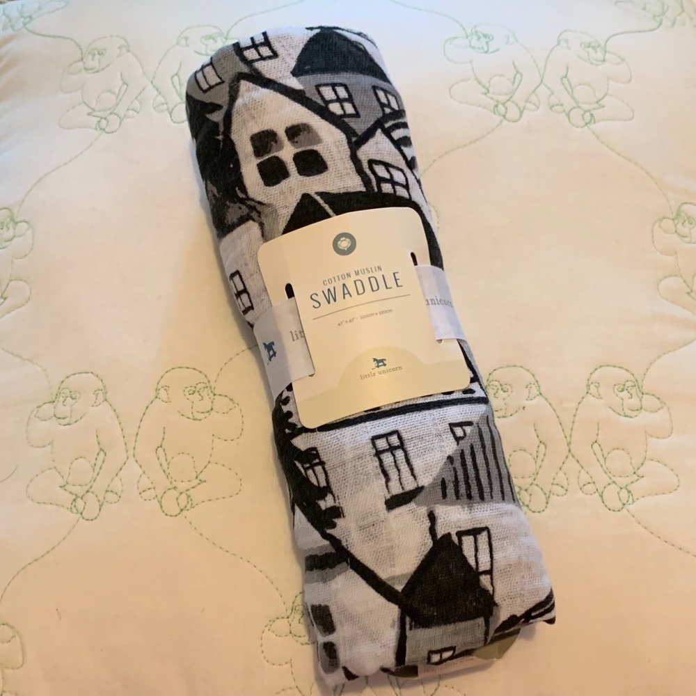 Nordic Village Cotton Muslin Swaddle